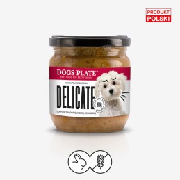 Dogs Plate - Delicate 360g...