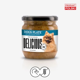Dogs Plate - Delicious 360g...