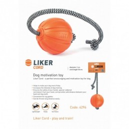Liker Cord 9cm - Piłka na linie dla psów większych ras