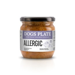 Dogs Plate - Vet Allergic...