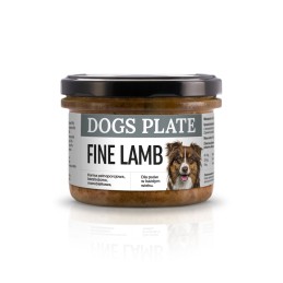 Dogs Plate - Fine Lamb 180g...