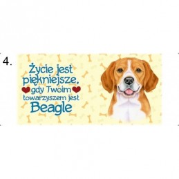 Kubek z rasą psa - Beagle