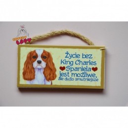 Magnes z rasą psa - King Charles Spaniel