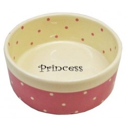 Yarro Miska ceramiczna Princess różowa