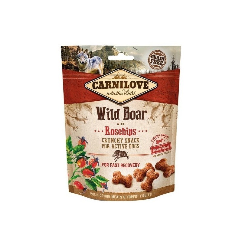Carnilove 200g Snack Fresh Crunchy Wild Boar+Rosehips