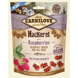 Carnilove 200g Snack Fresh Crunchy Mackerel+Raspberries