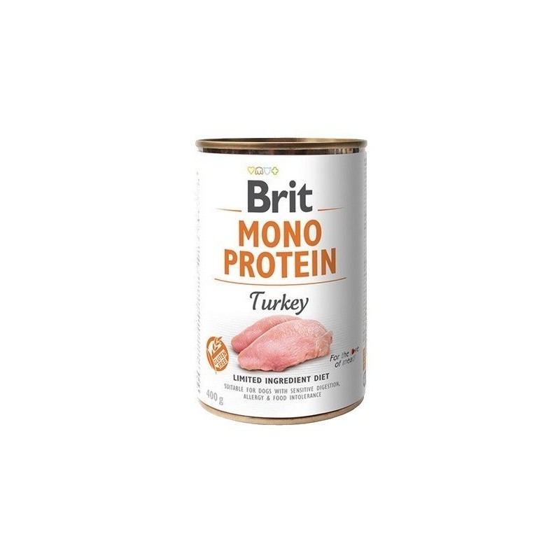 Brit Mono Protein Turkey - Indyk 400g